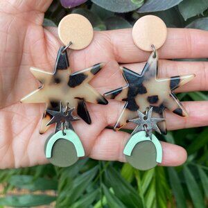 Bianca Mavrick Star Drop Earrings
